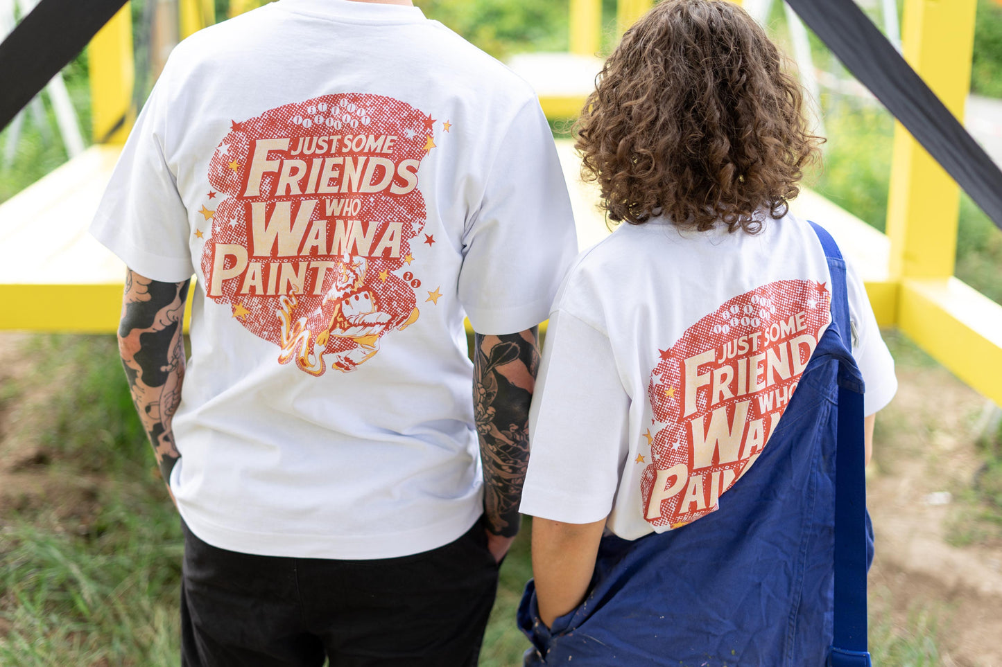 Just some friends who wanna paint — T-Shirt