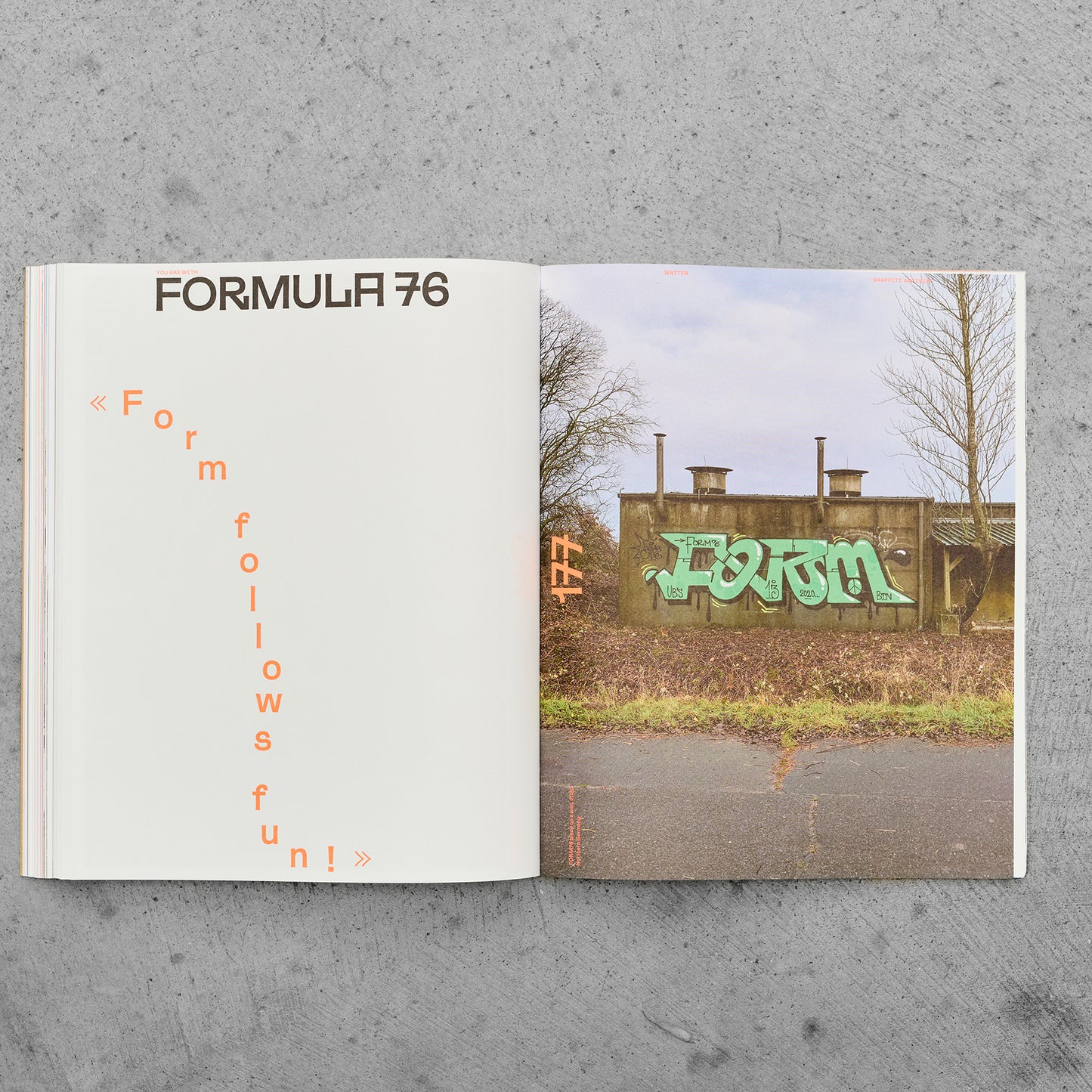 PFFF JOURNAL 25 — Magazin für Graffiti, Kunst und Kultur