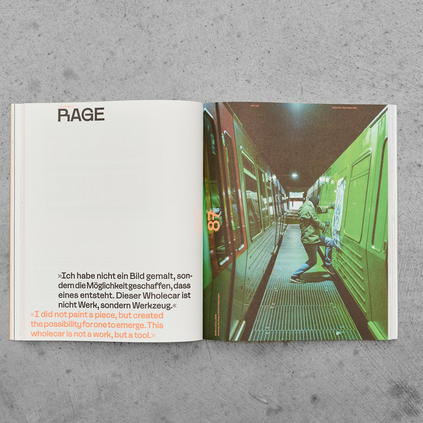 PFFF JOURNAL 25 — Magazin für Graffiti, Kunst und Kultur
