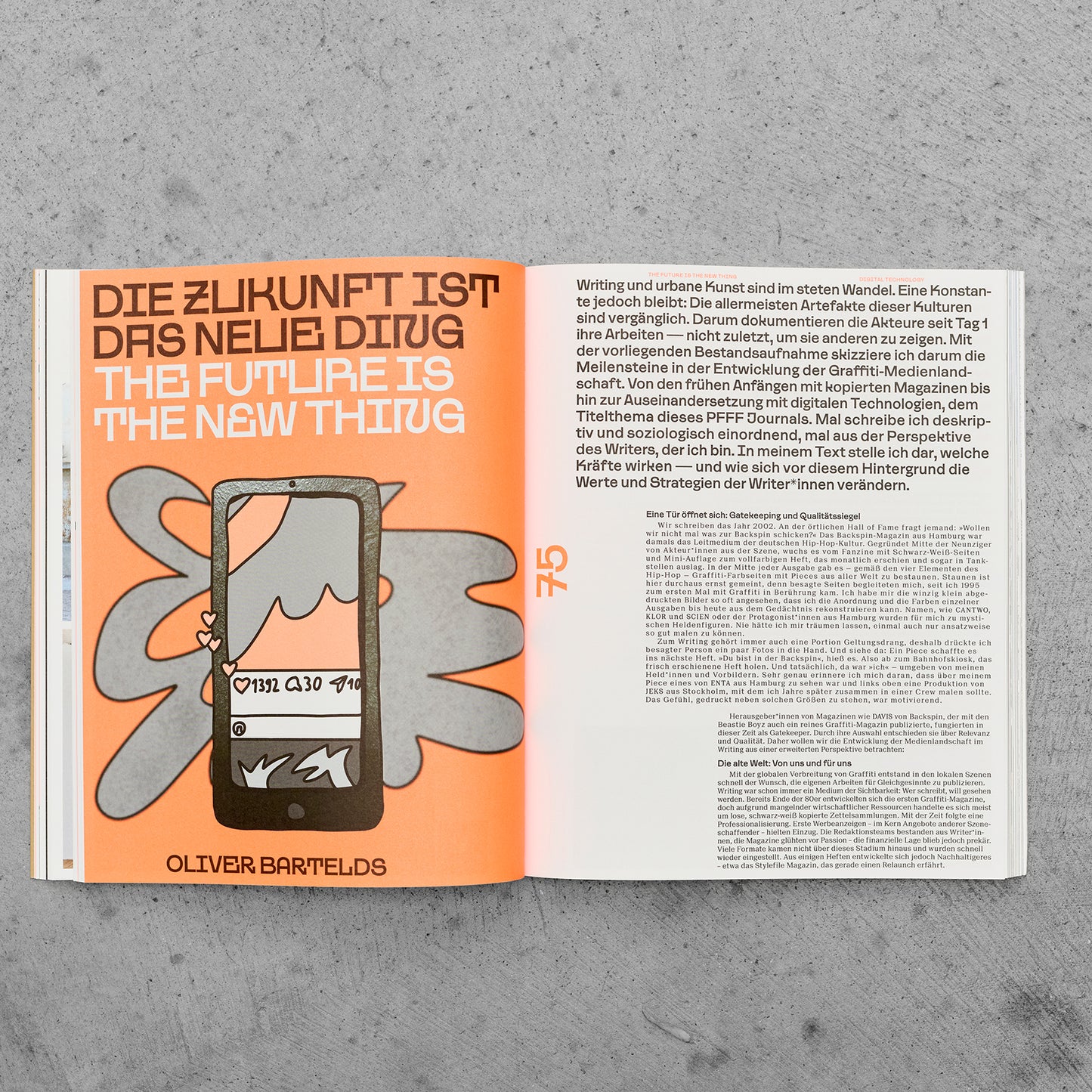 PFFF JOURNAL 25 — Magazin für Graffiti, Kunst und Kultur