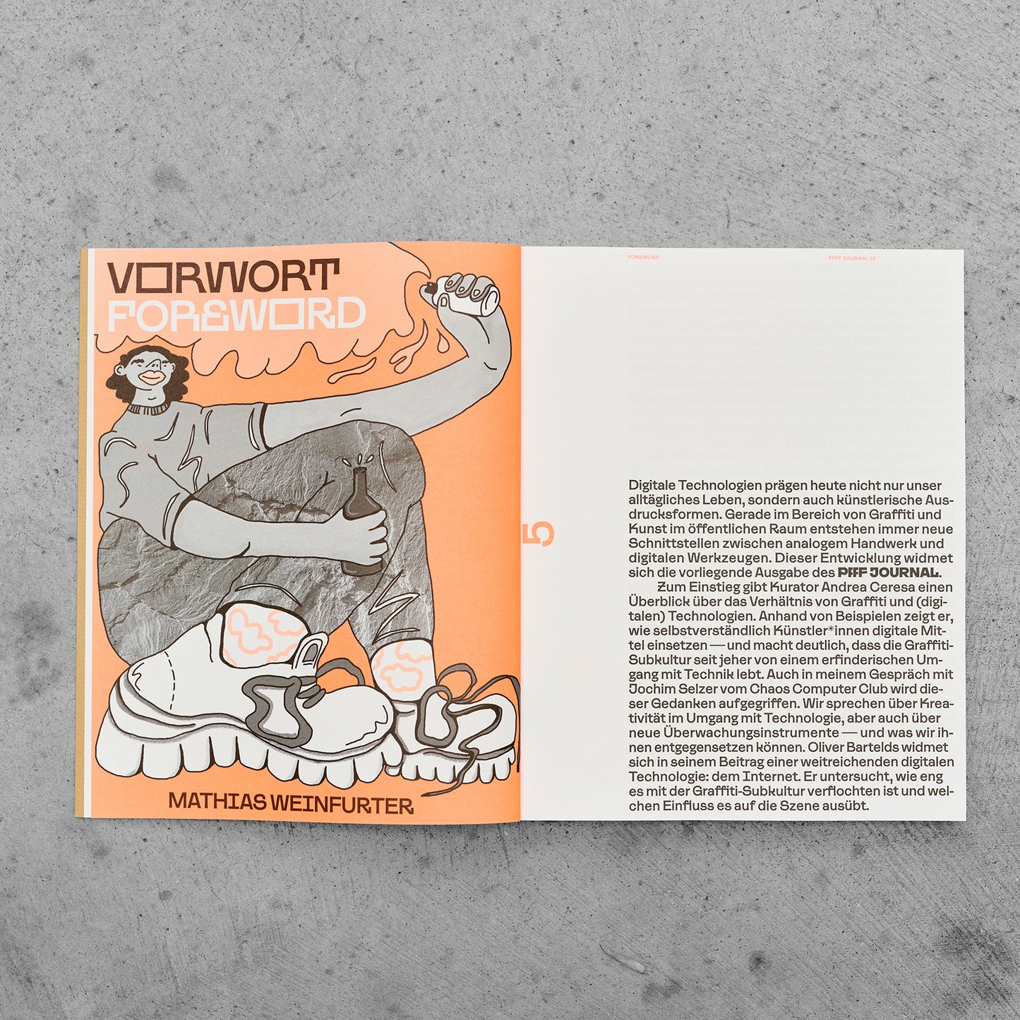 PFFF JOURNAL 25 — Magazin für Graffiti, Kunst und Kultur
