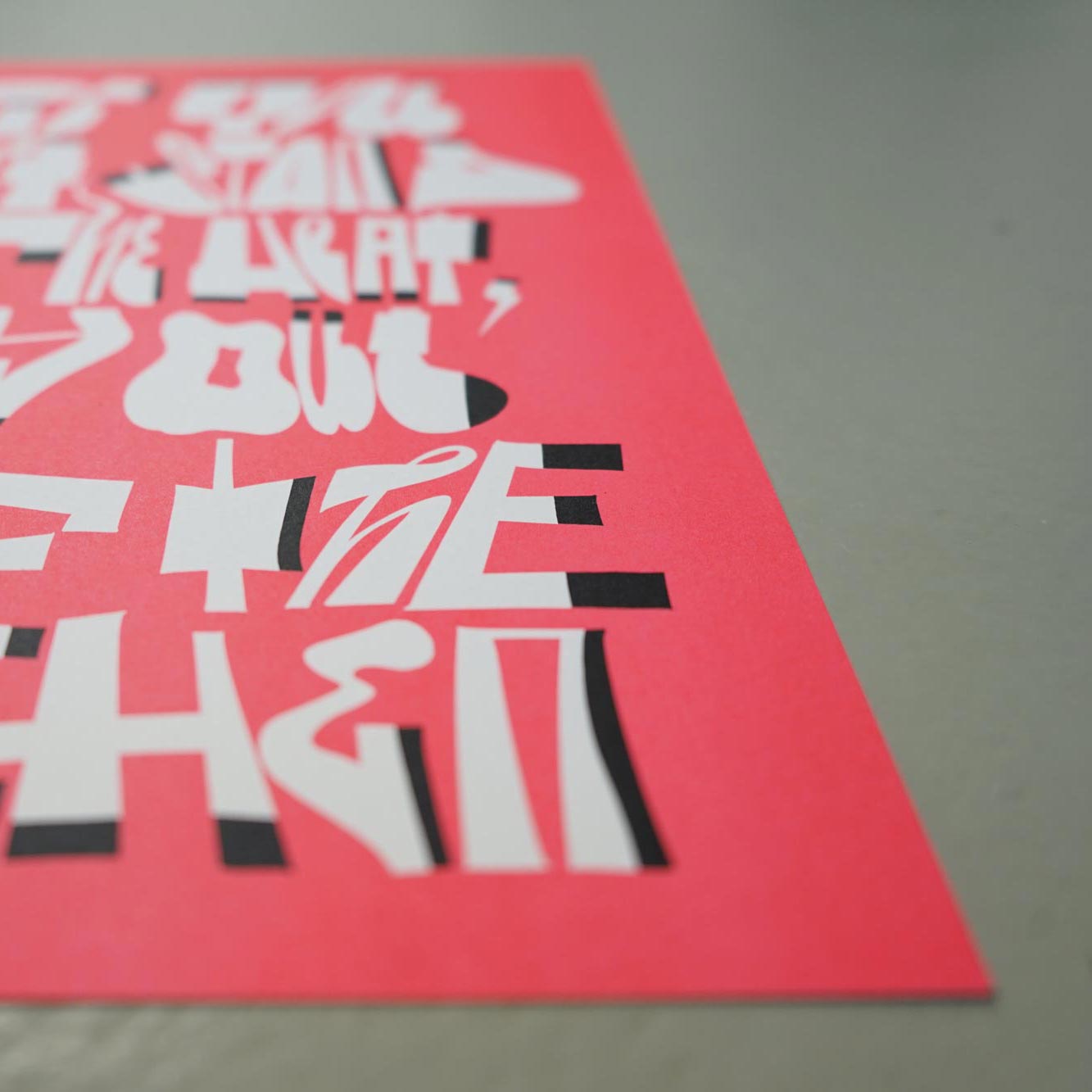 „If you can’t stand the heat…“ – A4 Offsetdruck