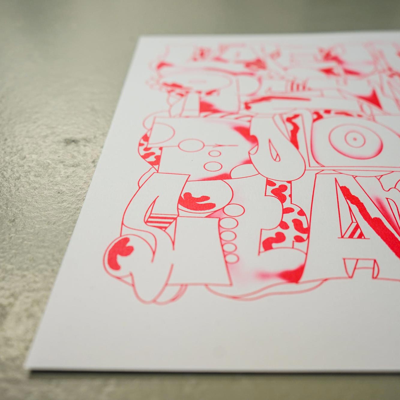 „Lorem Ipsum“ – A3 Offsetdruck