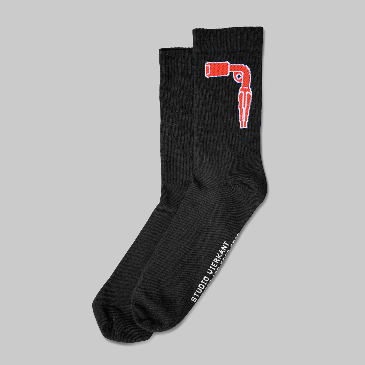 "Vierkant" Ripp-Sportsocken