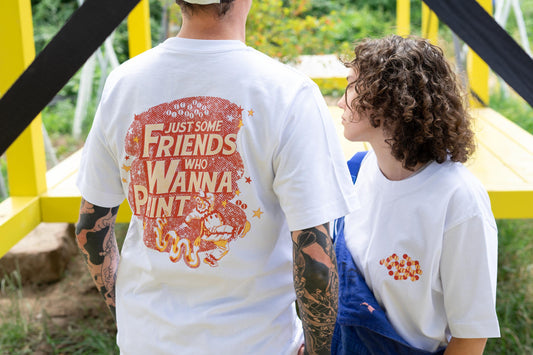 Just some friends who wanna paint — T-Shirt