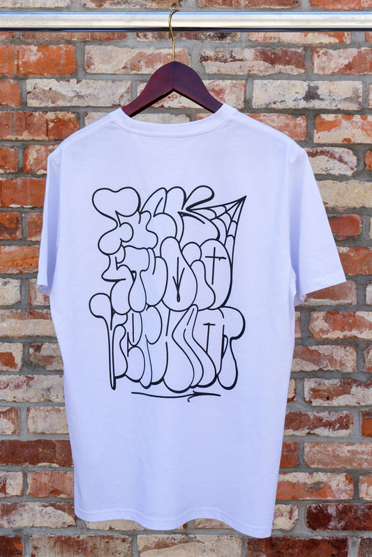 "Fuck You Studio Vierkant"-T-Shirt Weiss