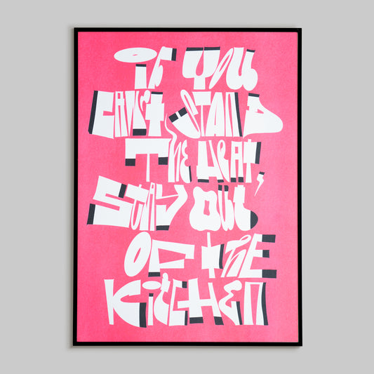 „If you can’t stand the heat…“ – A4 Offsetdruck